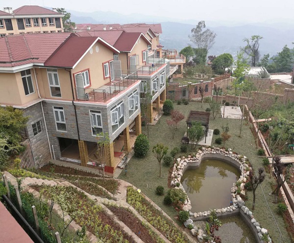 四川简阳三岔湖集装箱别墅