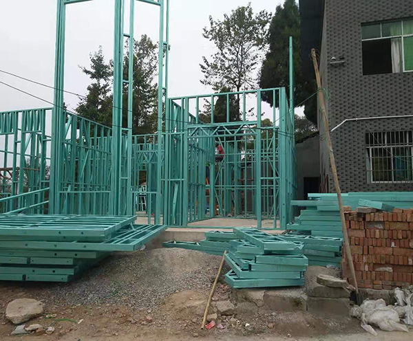 重庆大足在建集装箱别墅