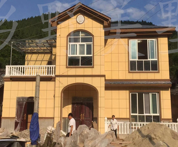 四川广元剑阁二层轻钢结构别墅