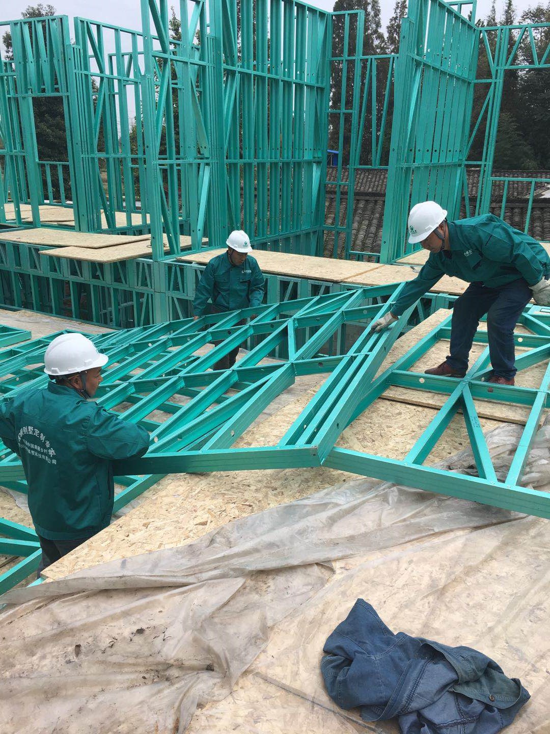 乡野美墅的专业施工团队