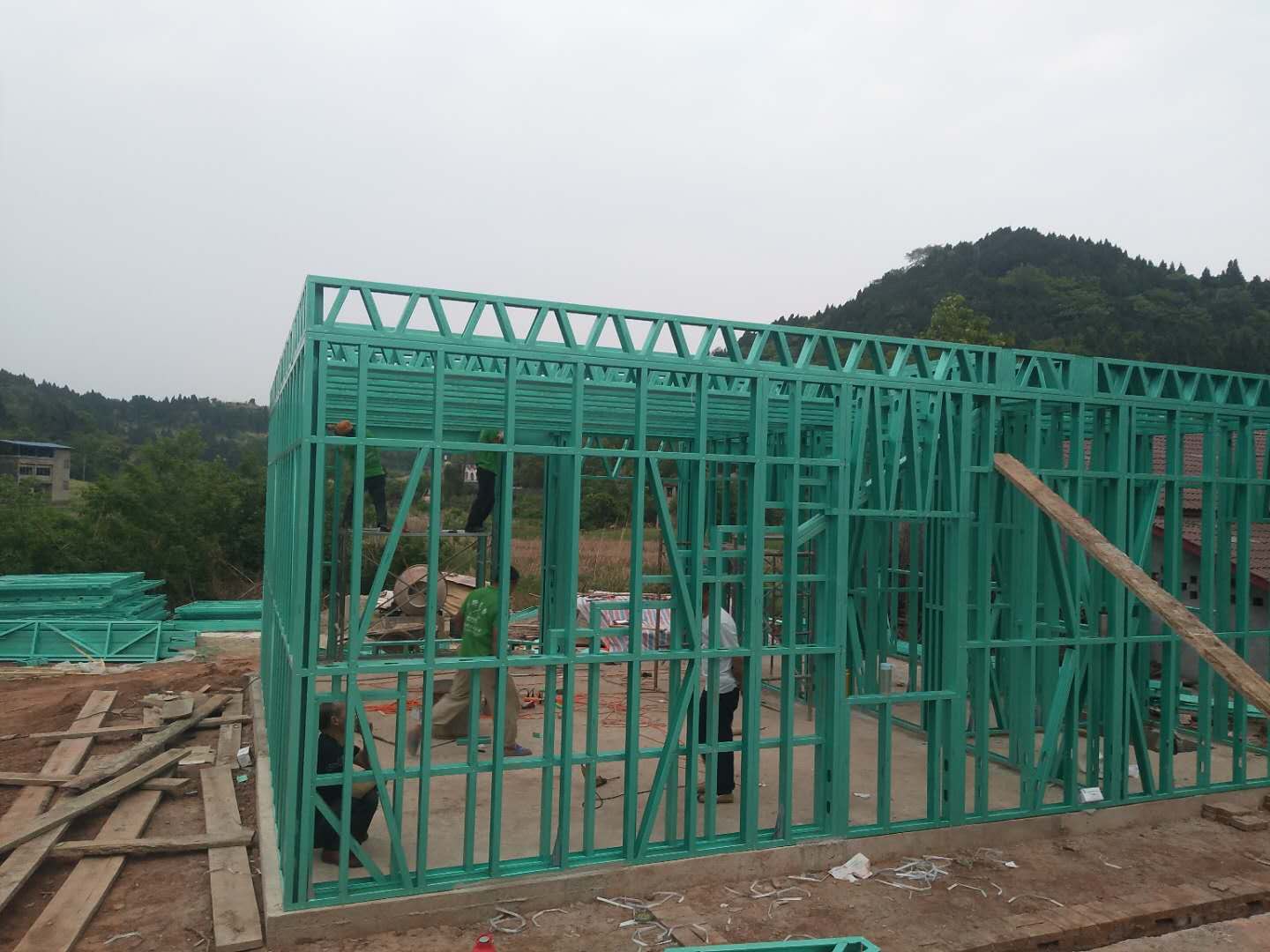 集装箱别墅施工图6