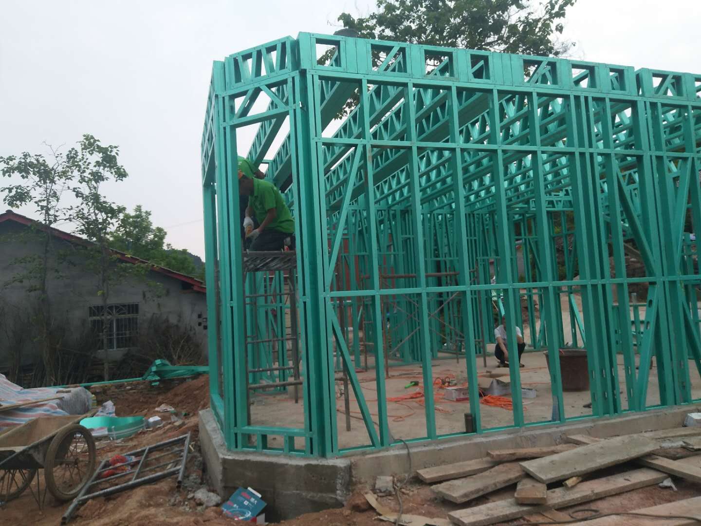 集装箱别墅施工图9