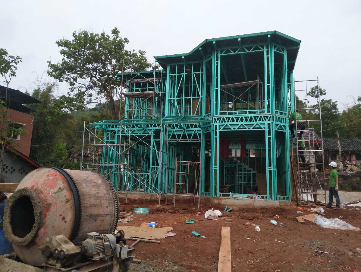 集装箱别墅地基施工流程基本知识