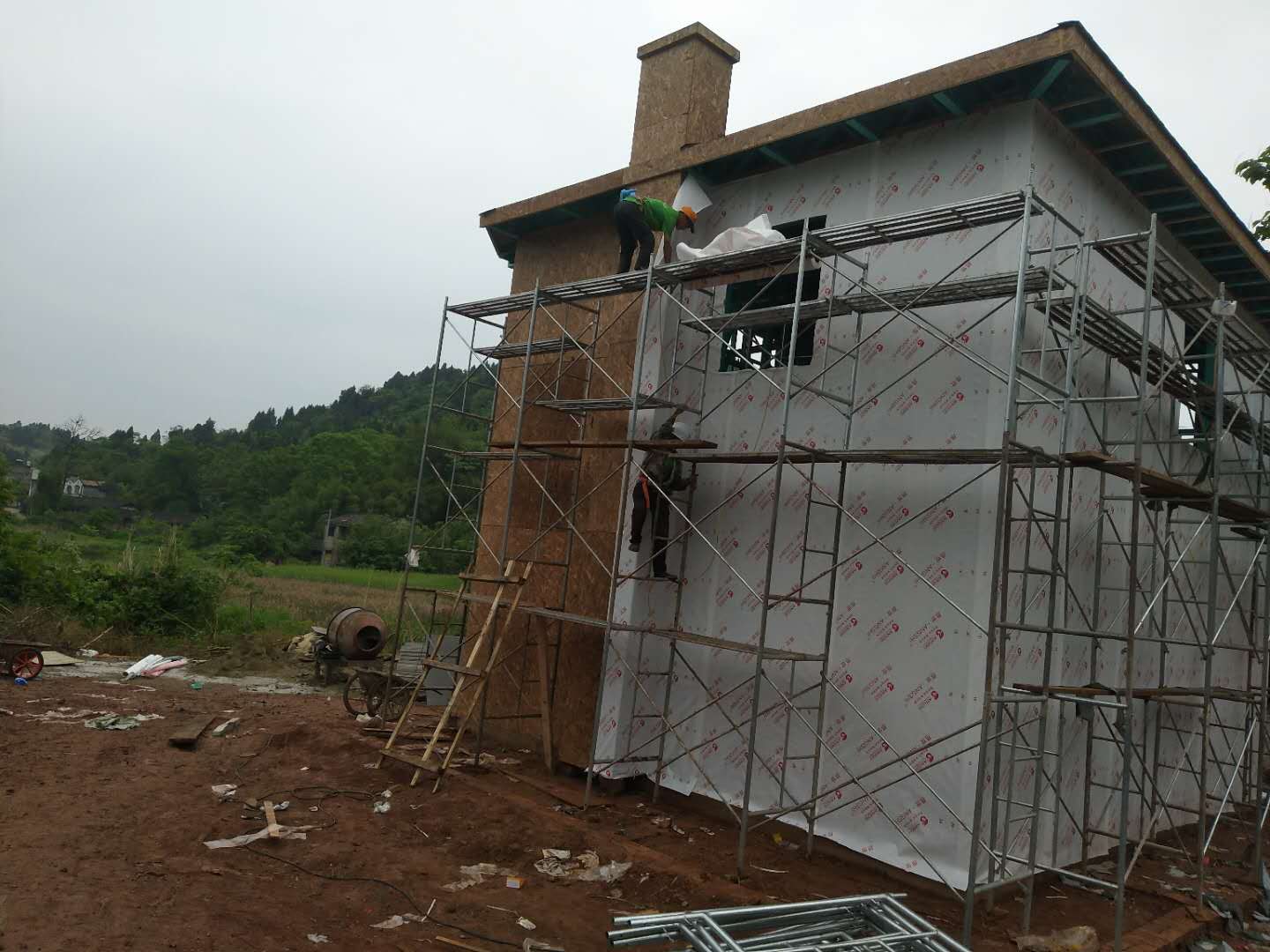 遂宁在建集装箱别墅