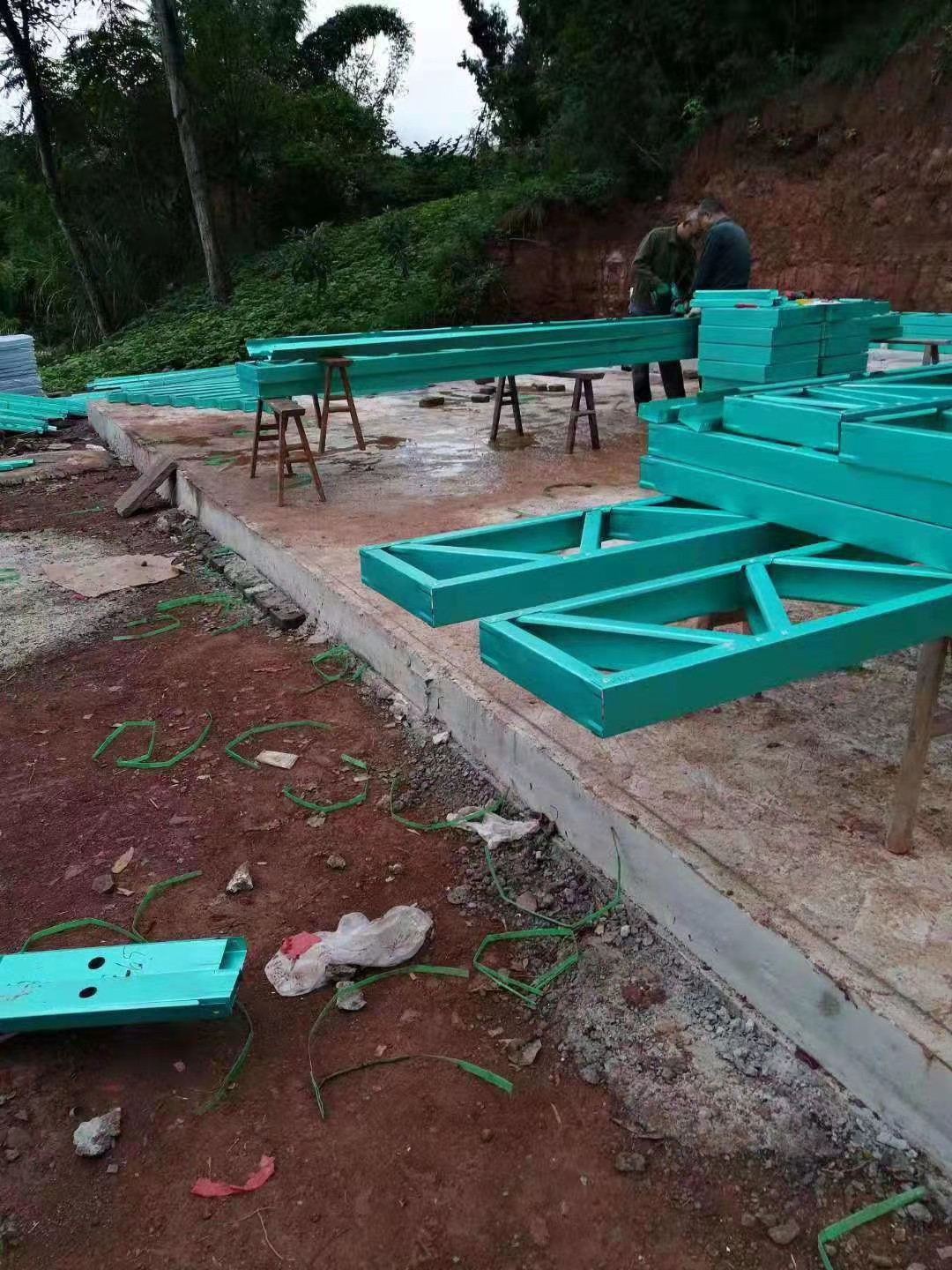 集装箱别墅地基