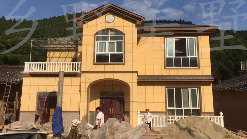 新型轻钢结构别墅