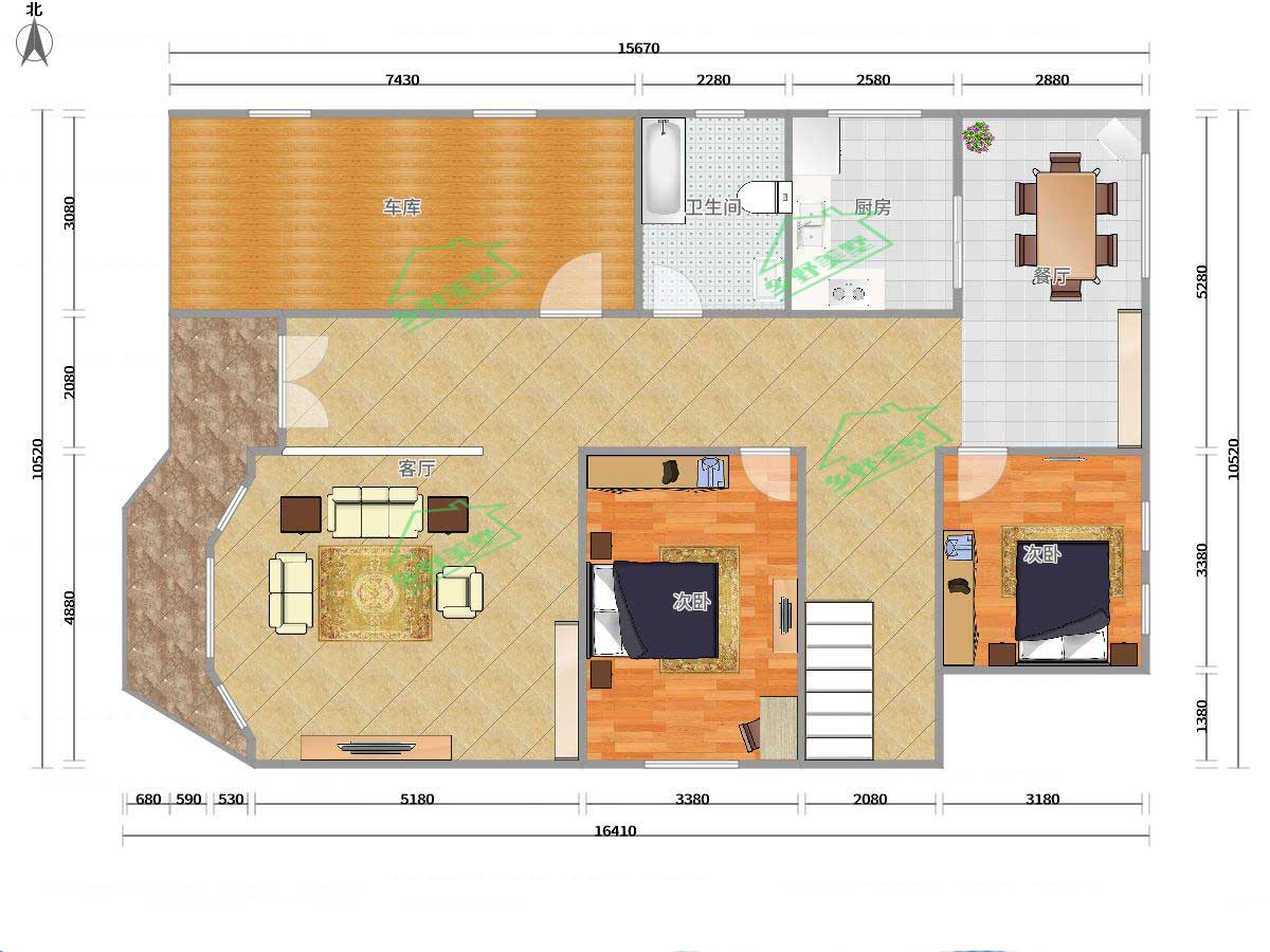 古典集装箱别墅设计图
