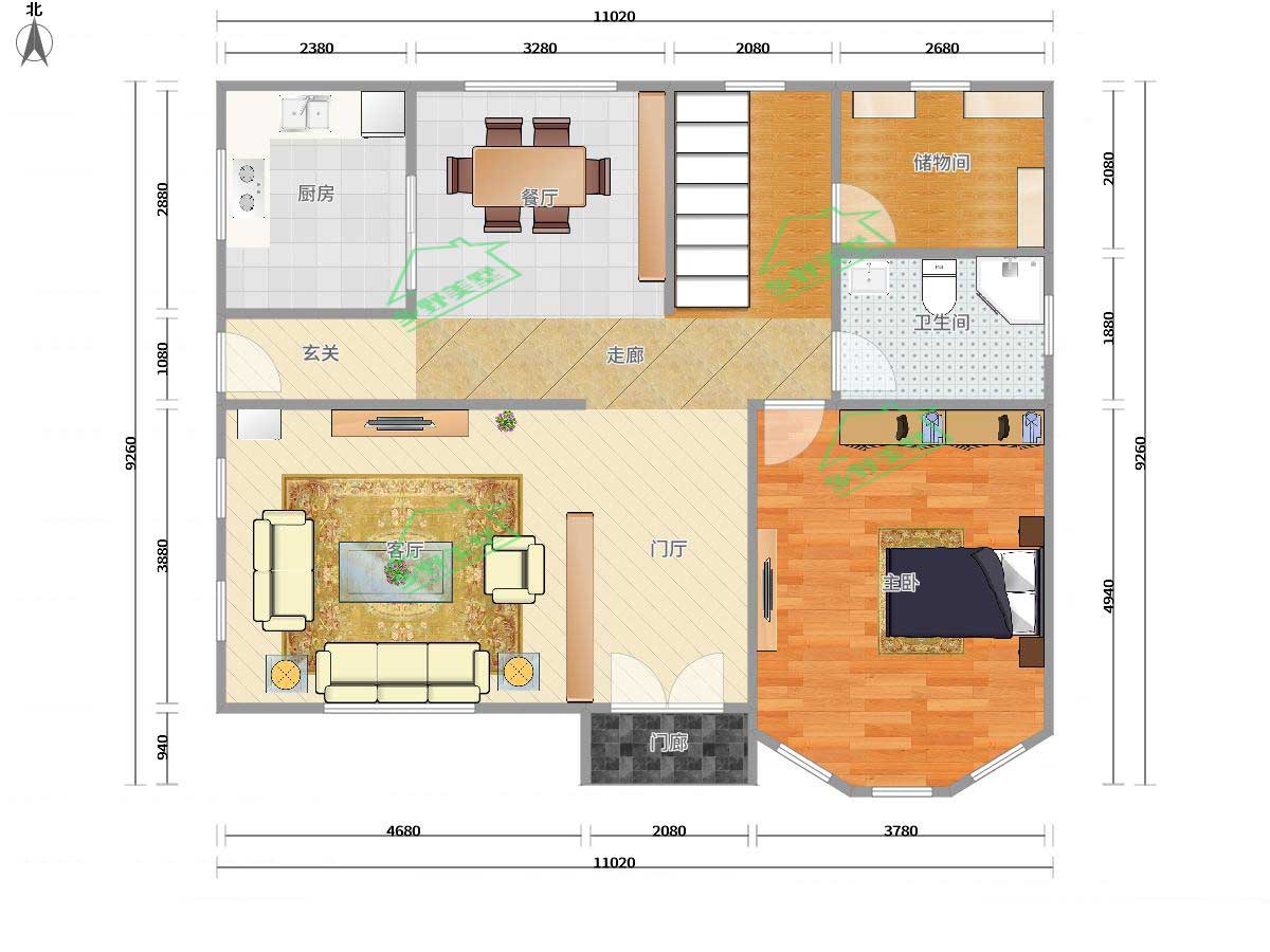简欧集装箱别墅设计图