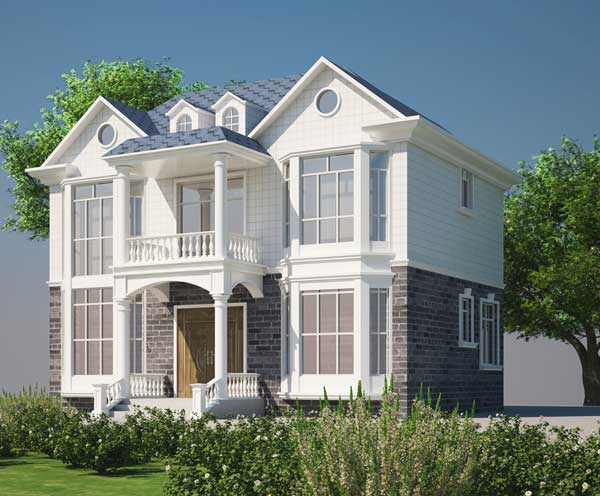 成都农村集装箱别墅建设施工公司效果图