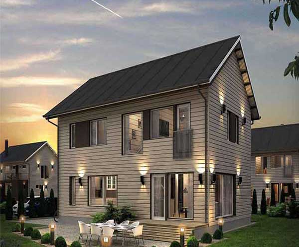 成都重钢结构别墅